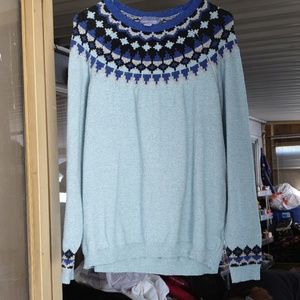 Blue Holiday Sweatshirt